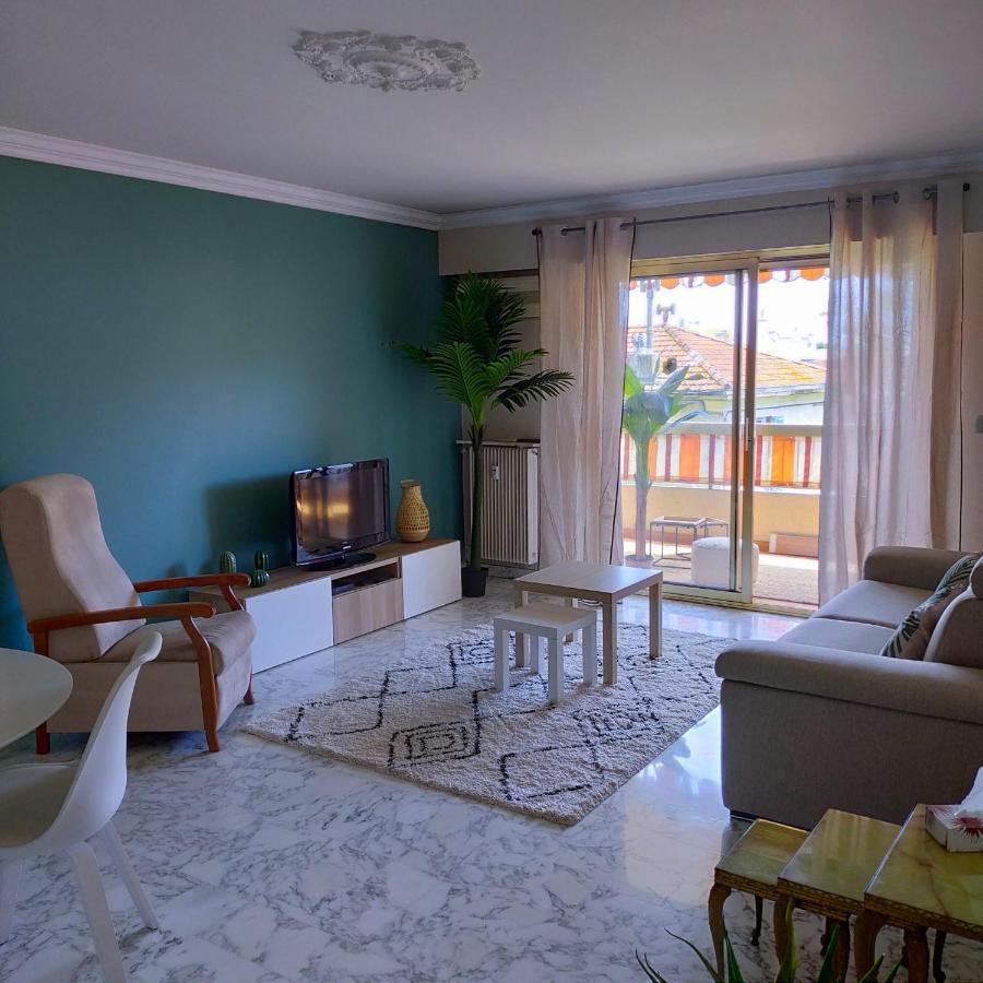 Grand 2 Pieces A 4Mns De La Plage Cagnes-sur-Mer Dış mekan fotoğraf