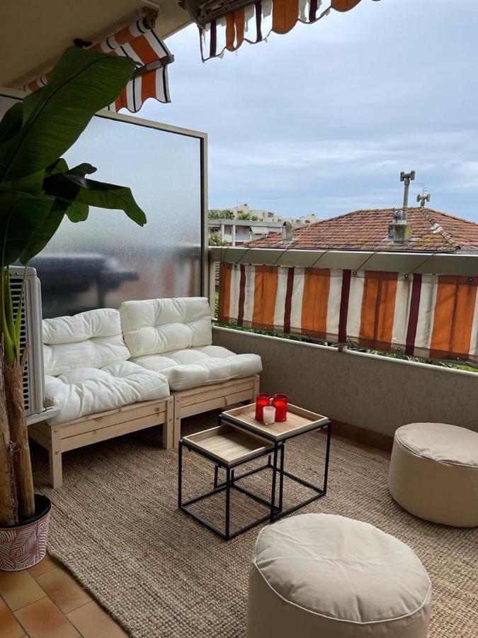 Grand 2 Pieces A 4Mns De La Plage Cagnes-sur-Mer Dış mekan fotoğraf